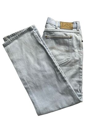 Lee Light Wash Jeans 34x29 Straight Leg